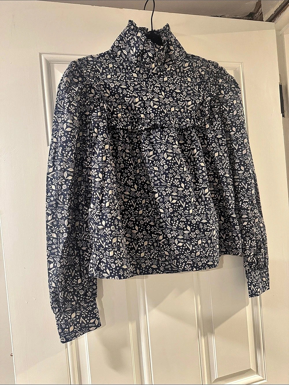 Meadow Floral Long Sleeve Blouse